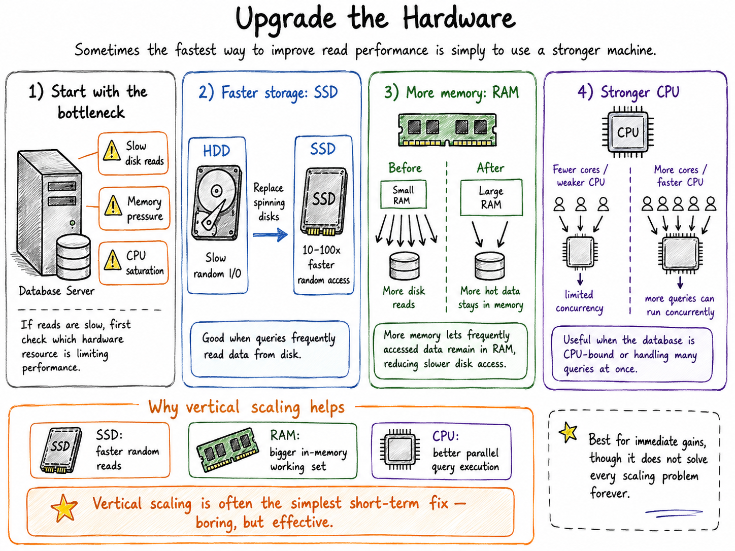 How to Handle High Read architecture diagram